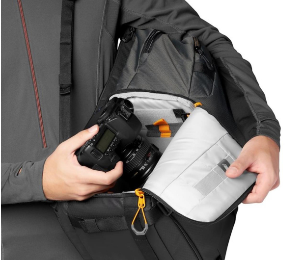 Lowepro Fastpack Pro BP 250 AW III Grey - 1181451 - zdjęcie 9